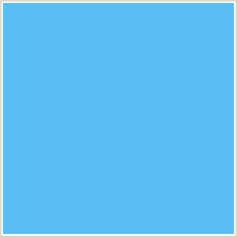 5ABDF2 Hex Color Image (BLUE, PICTON BLUE)