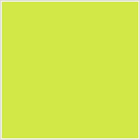 D0E846 Hex Color Image (PEAR, YELLOW GREEN)