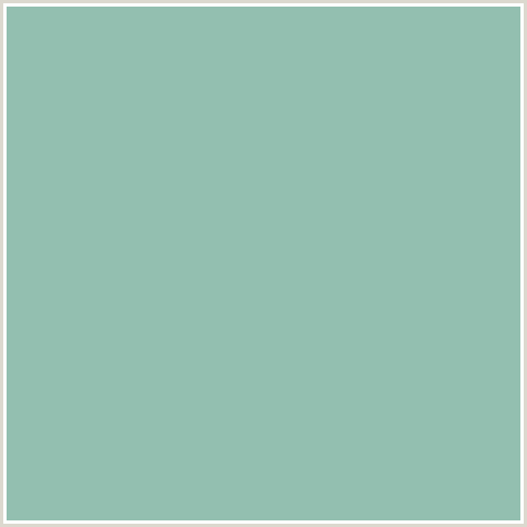 93BFB0 Hex Color Image ()